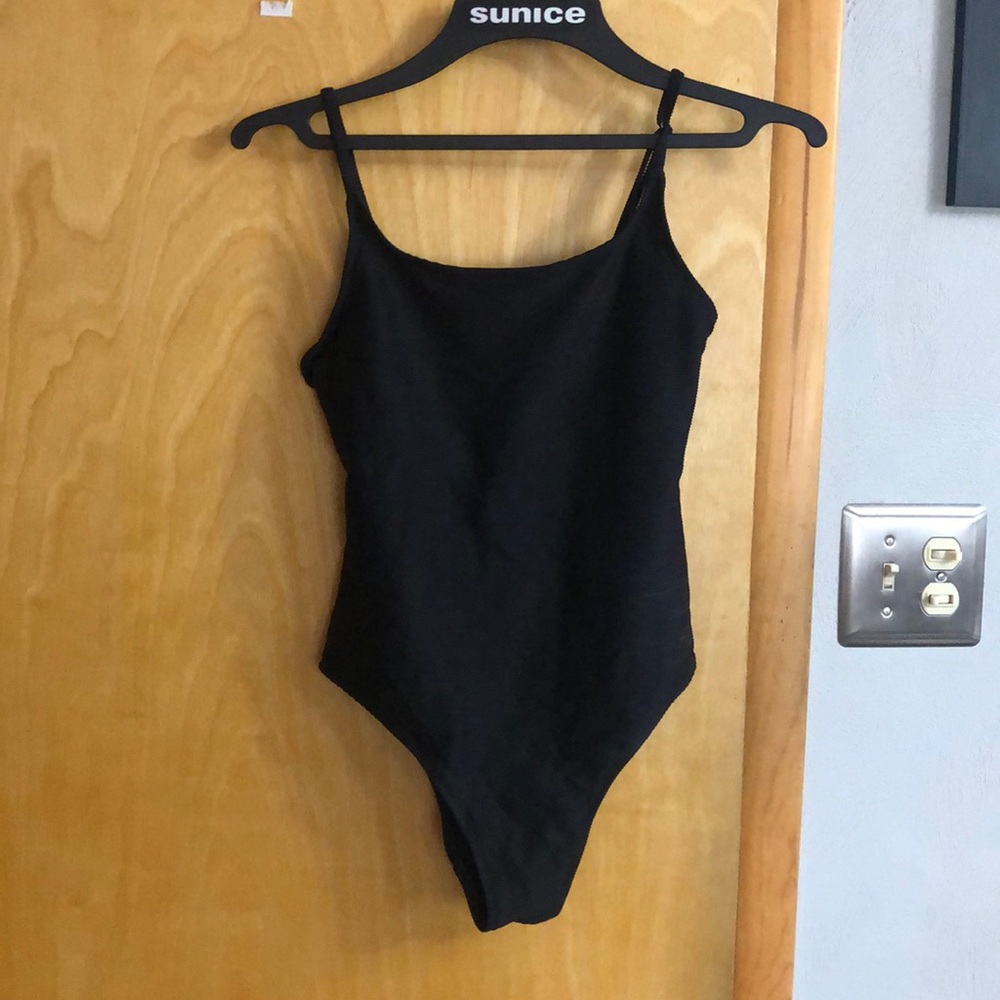 Black 1 piece suit